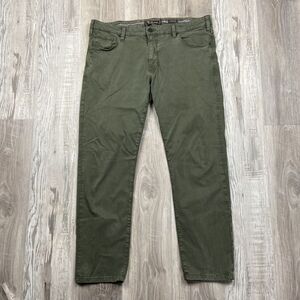 34 Heritage Courage Jeans Mens 40x31* Mid Rise Straightโ Pants Green